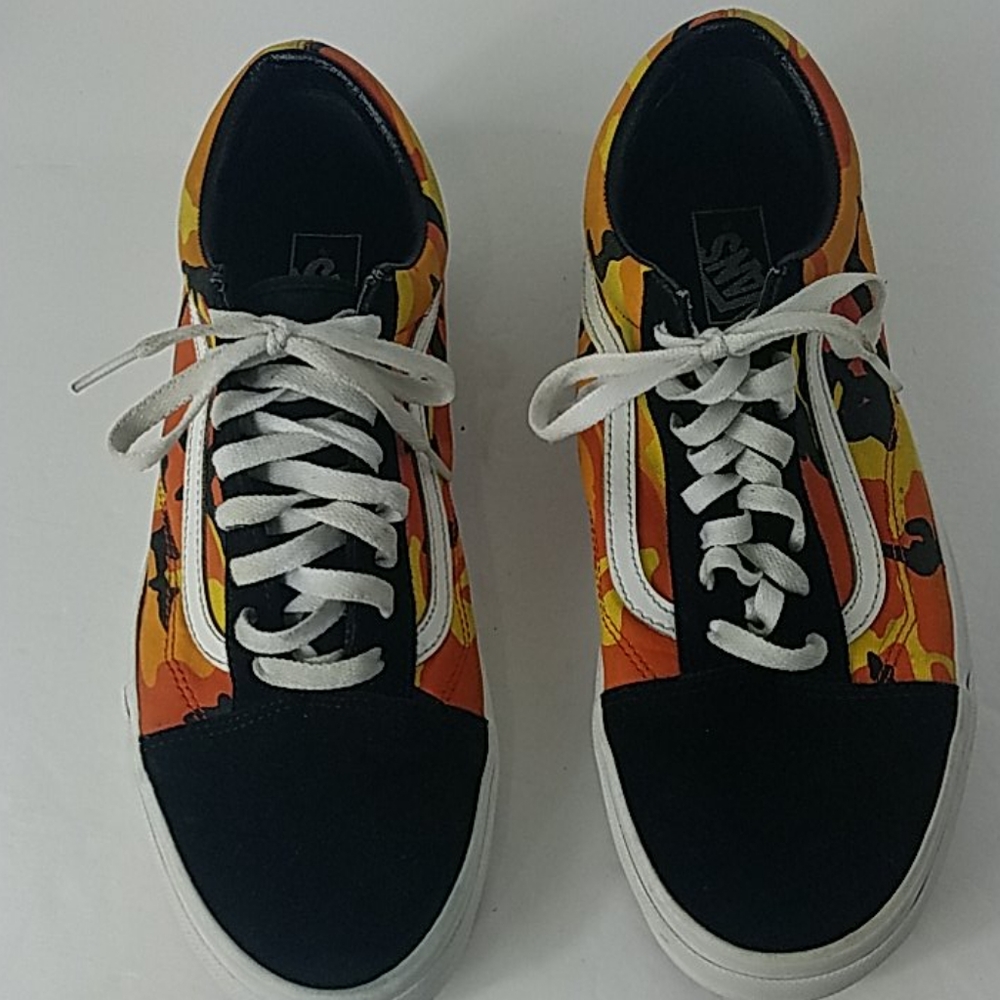 Vans Old Skool Pop Camo Skate Sneakers